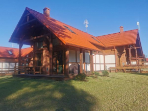 Kaszuby w Ostoja Bukowo - U Małgośki domek 6 z widokiem na las i internetem in Borowy Mlyn